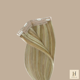Halo Clip-in Extensions – 1 hårremsa Inbyggd tråd 16-22A#