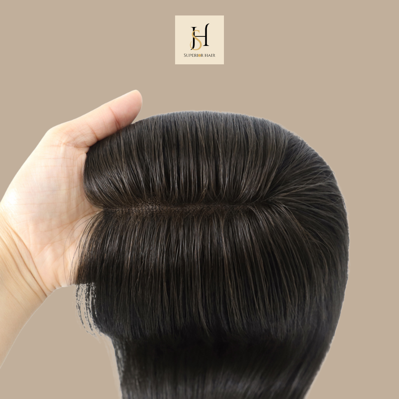 Clip-Haarteil aus Echthaar – Volumen und Abdeckung