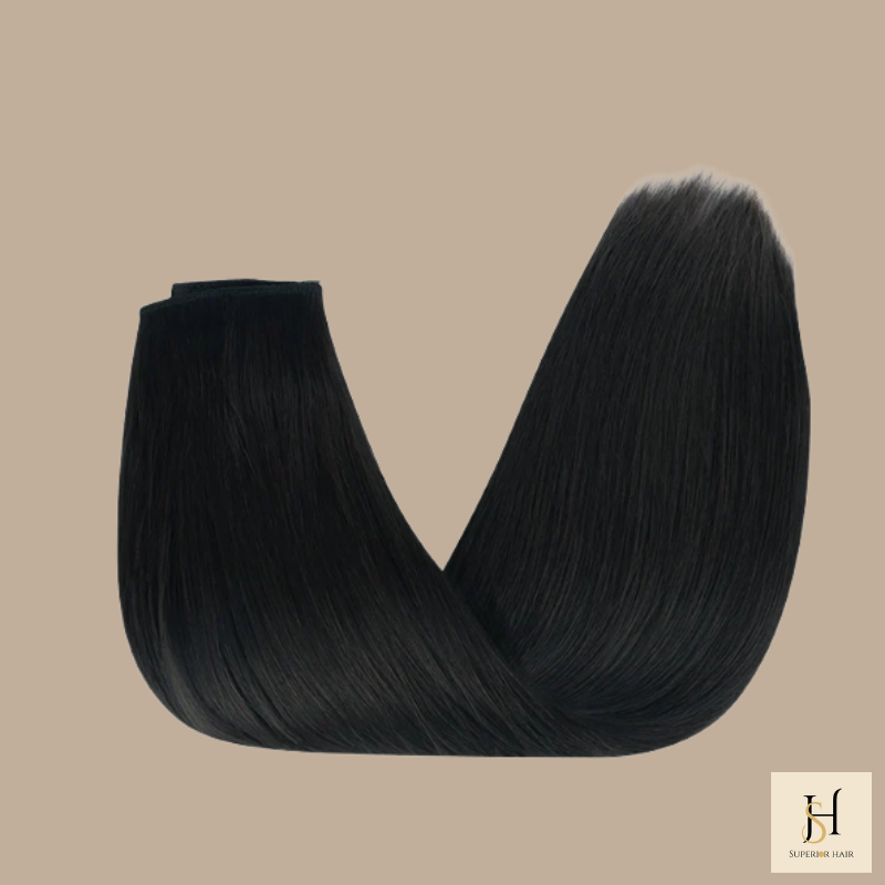 Halo Clip-in -pidennykset – 1 hiusnauha · Sisäänrakennettu lanka · Helppo asennus 1#