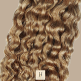 Extensions Feather Weft B-Curly – Mèches fines à nouer 27# B-Curly