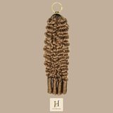 Extensions Feather Weft B-Curly – Mèches fines à nouer 27# B-Curly