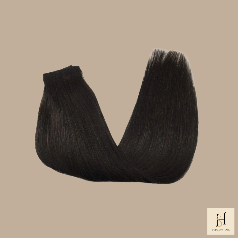 Halo Clip-in Extensions – 1 hiusnauha Sisäänrakennettu 2# johto