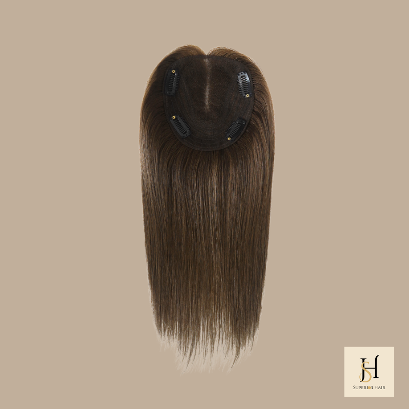 Clip-Haarteil aus Echthaar – Volumen und Abdeckung