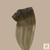 Halo Clip-in Extensions – 1 hårremsa Inbyggd tråd 3-8-613#