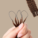 Extensions Feather Weft B-Curly – Mèches fines à nouer 30# B-Curly