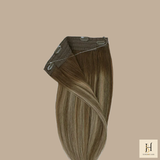 Halo Clip-in Extensions – 1 hårremsa Inbyggd tråd 4-26-4#