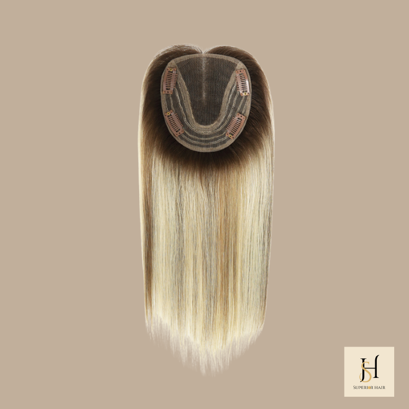 Clip-Haarteil aus Echthaar – Volumen und Abdeckung