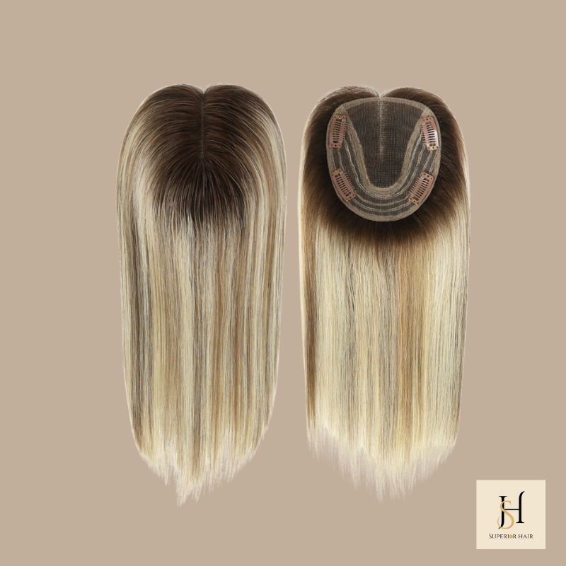 Clip-Haarteil aus Echthaar – Volumen und Abdeckung