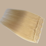 Extension à Clips Straight Blond Platine Mono Bande Blond Platine