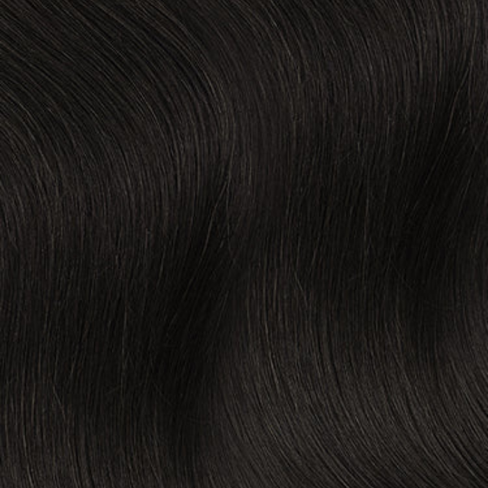 Extension à Clips Body Wave Noir Mono Bande Noir