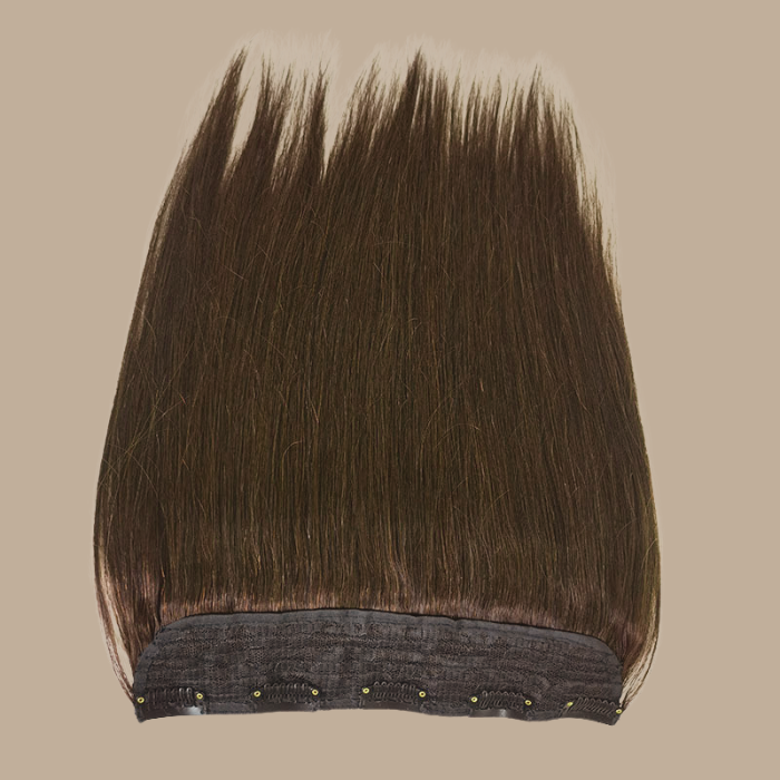 Extension à Clips Straight Brun Mono Bande