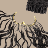 Wątek piórkowy B-Curly Extensions – Cienkie, wiązane pasma