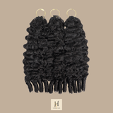 Wątek piórkowy B-Curly Extensions – Cienkie, wiązane pasma