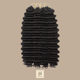 Extensions Feather Weft Deep Wave – Mèches fines à nouer Deep Wave