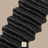 Extensions Feather Weft Deep Wave – Mèches fines à nouer Deep Wave