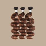 Tissage Body Wave | Chatain Méché | T1B4/30#