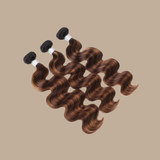 Tissage Body Wave | Chatain Méché | T1B4/30#