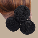 Tissage Straight | Chatain Méché | T1B4/30#