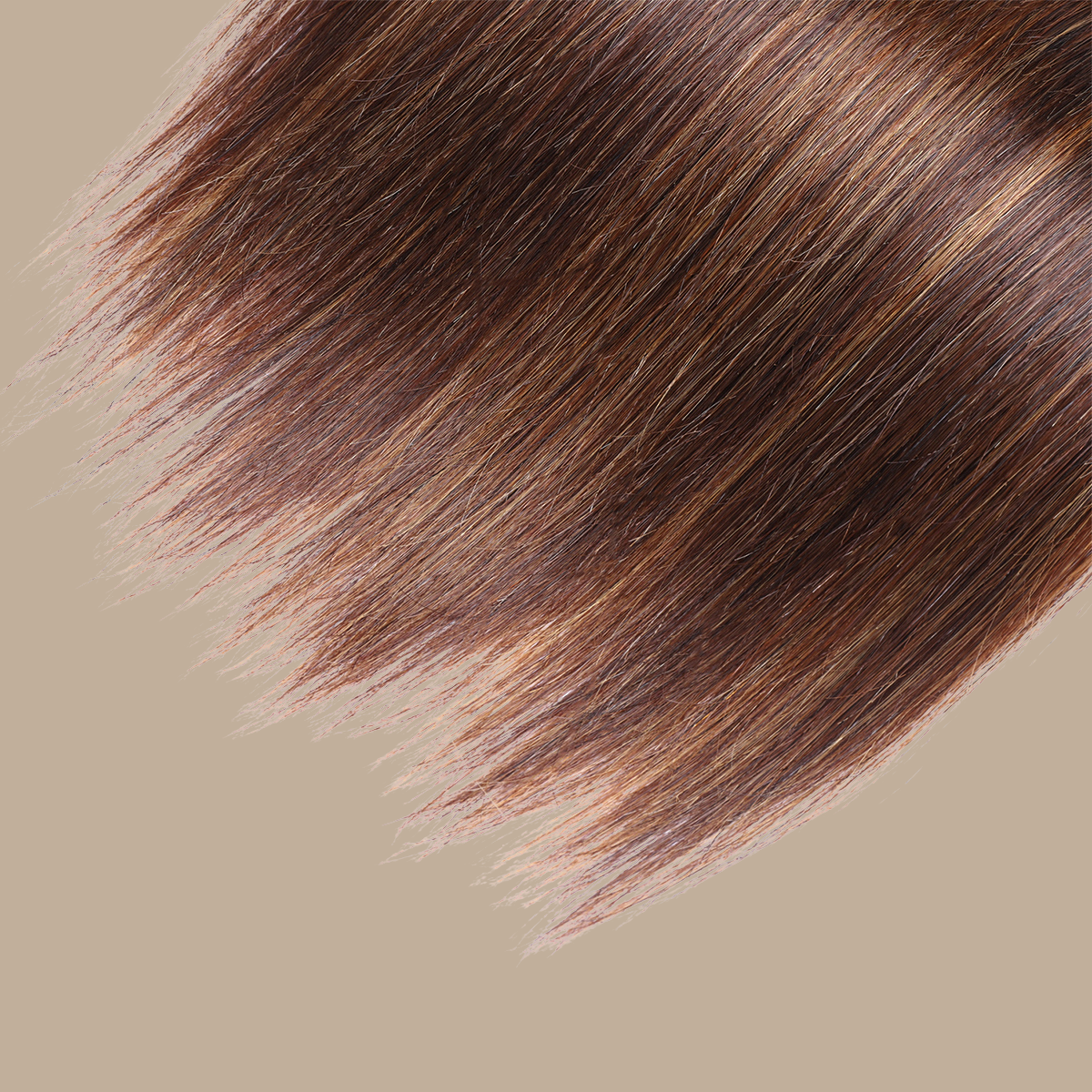 Tissage Straight | Chatain Méché | T1B4/30#