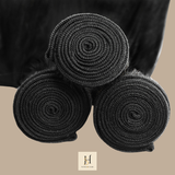 3 Paquets de Tissage Cheveux Vierge REMY Hair X-Yaki Brun Foncé