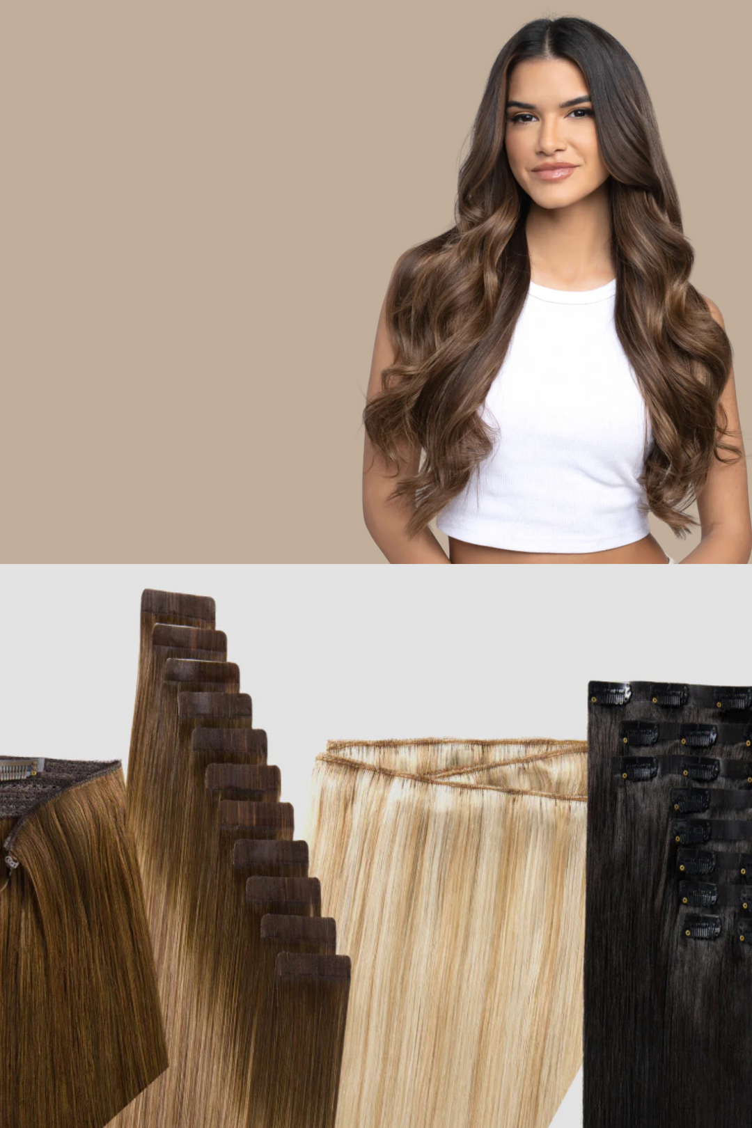 Rouleau De Bandes Adhésives Autocollantes Pour Extensions De Cheveux Naturels — Neuf LLP